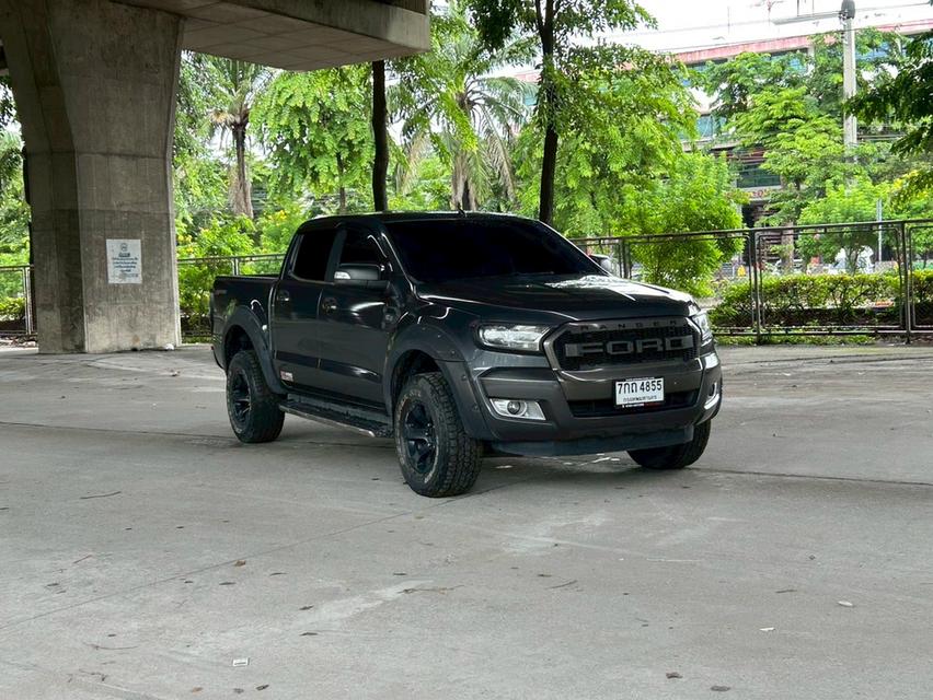 ขายรถ Ford Ranger 2.2XLT HI-RIDER DOUBLE CAB ปี 2018 สีเทา เกียร์ธรรมดา