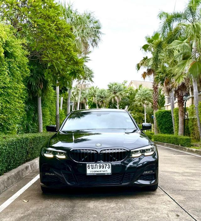 BMW 320D M sport G20  ปี 2020 สีดำ ♨️มือเดียว สภาพป้ายแดง รถบ้านไมล์แท้ 2