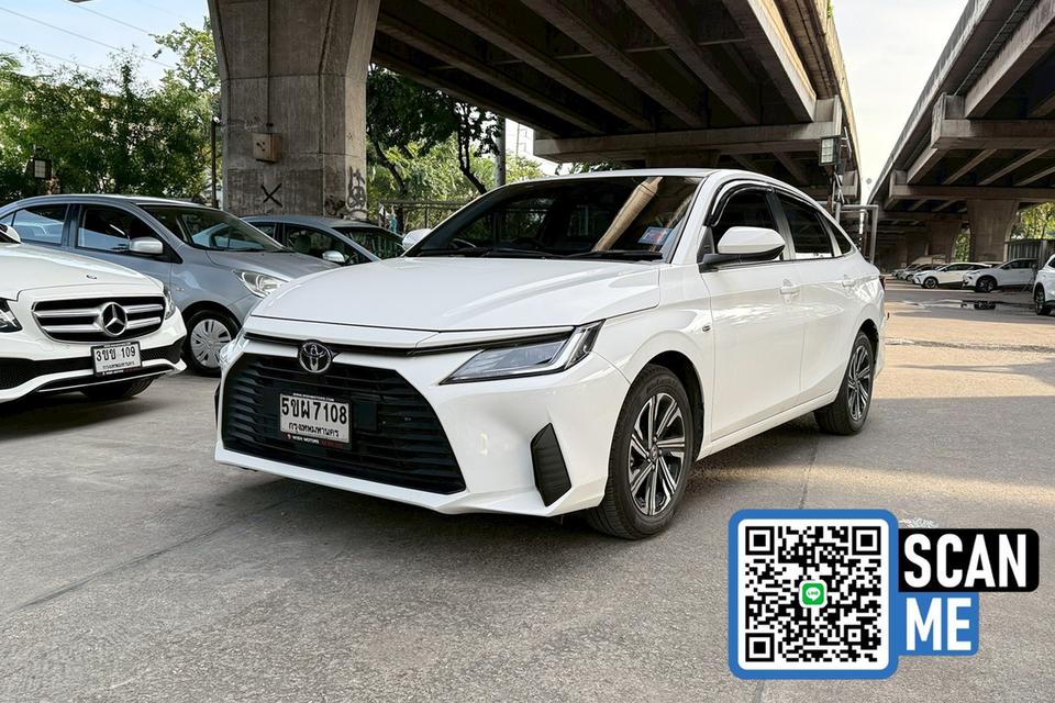 Toyota YARIS ATIV 1.2 Sport AT ปี 2024 รถสวยมือเดียว ไมล์น้อย