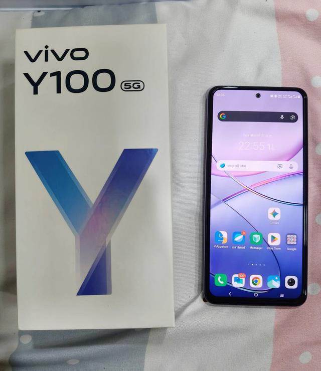 vivo y100 5g 💓Ram8+8Rom256💓ราคา 1,350 บาท💓วีดีโอคอลดูของ แอดไอดีไลน์ djza14 💓💓
