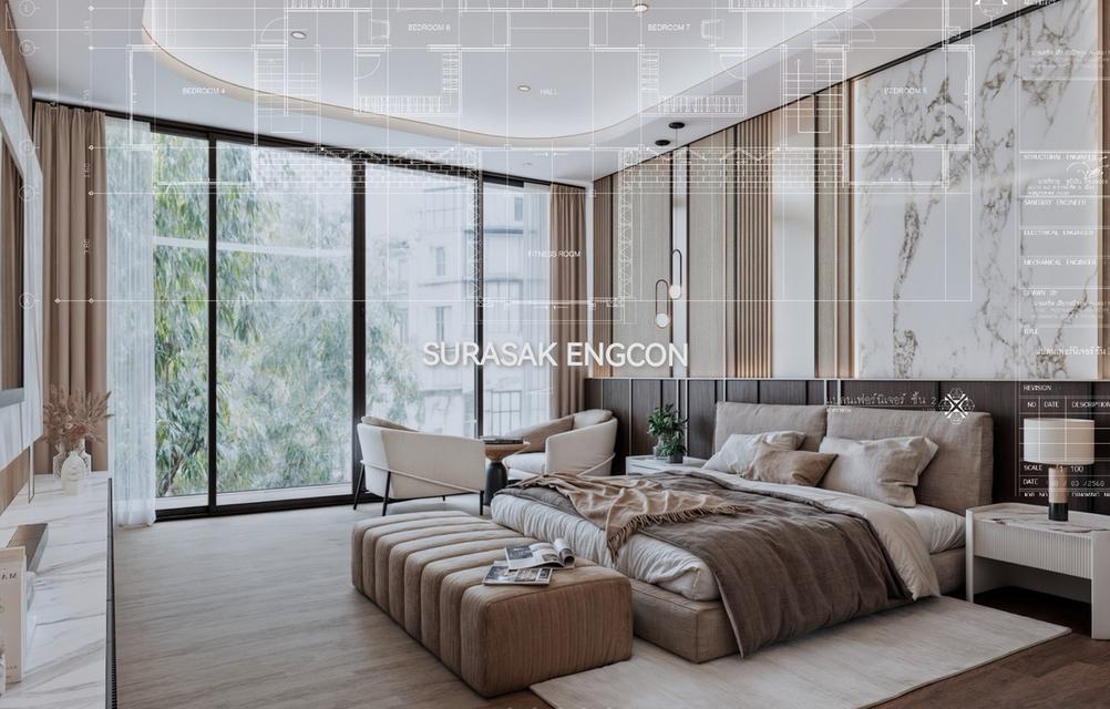 ออกแบบ, รับเหมาก่อสร้าง, ปรับปรุง/ต่อเติม และ ตกแต่ง