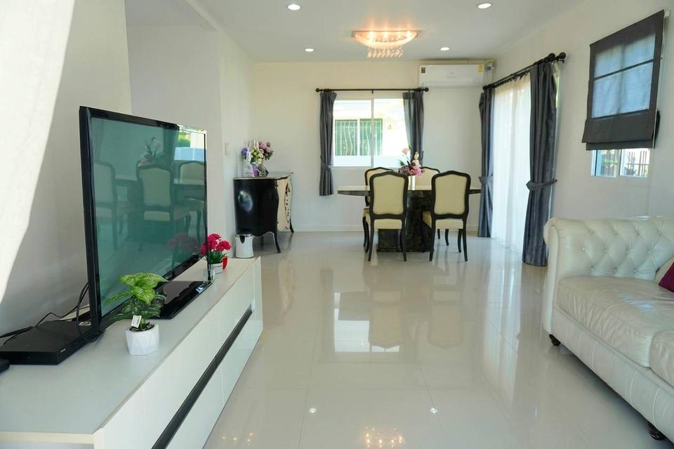 บ้านเดี่ยวรีโนเวทใหม่(หลังมุม)มบ.พฤกษาวิลเลจ 35 ตกแต่งฟรีเฟอร์พร้อมอยู่ 2