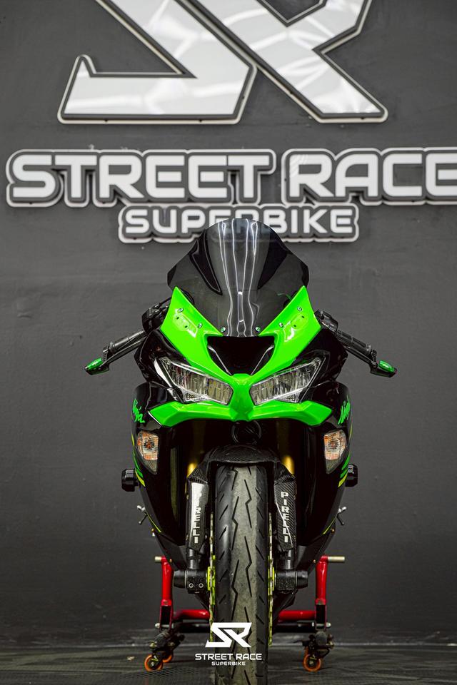 🔥kawasaki ninja zx-6r ปี 2018 จด 2020 🔥 ทรงซิ่งท่อ jp racing รูปที่ 3