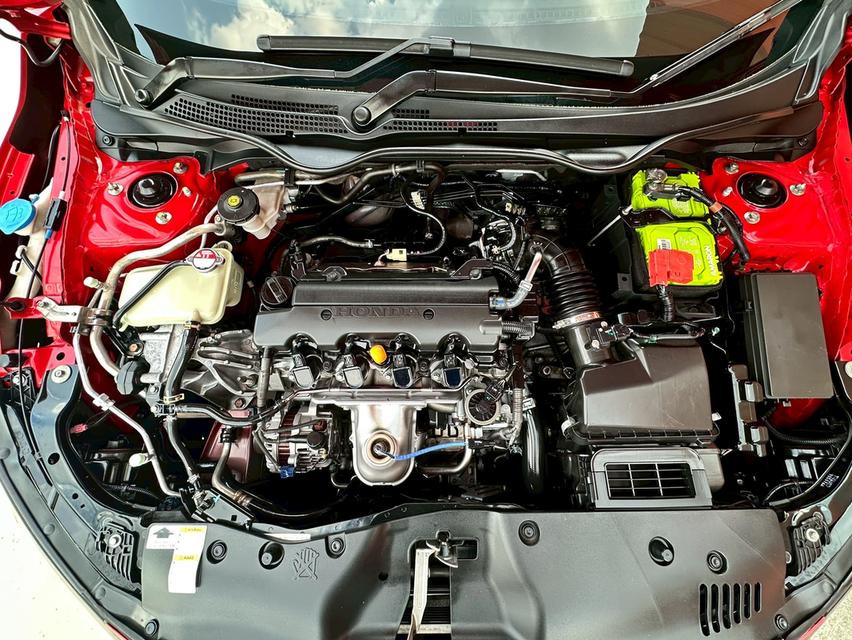 รหัสรถ PAT1423 Honda Civic FC 1.8EL สีแดง ปี 2018 รูปที่ 9