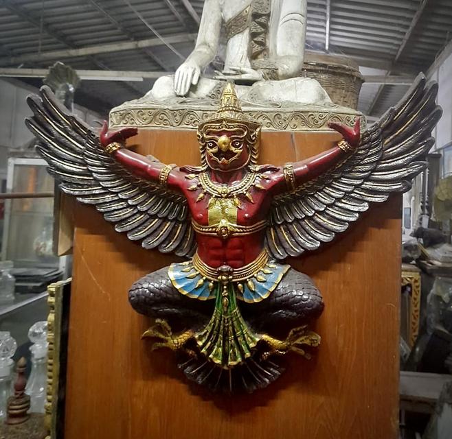 พญาครุฑแขวนผนัง รูปหล่อพญาครุฑ ขนาด70ซม