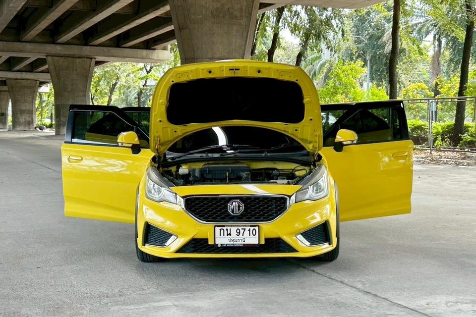 🔥ฟรีดาวน์ รถสวย ไมล์น้อย ตัว V รุ่นท๊อปสุด MG 3 1.5 V Sunroof Two-Tone AT ปี 2019 10