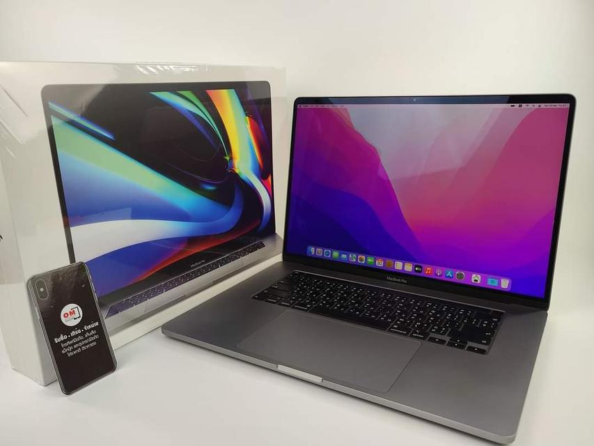 รูป ขาย/แลก Macbook Pro 2019 16inch /Core i7 /Ram16 /SSD512 ศูนย์ไทย สวยมาก แท้ ครบยกกล่อง เพียง 40,900 บาท  1