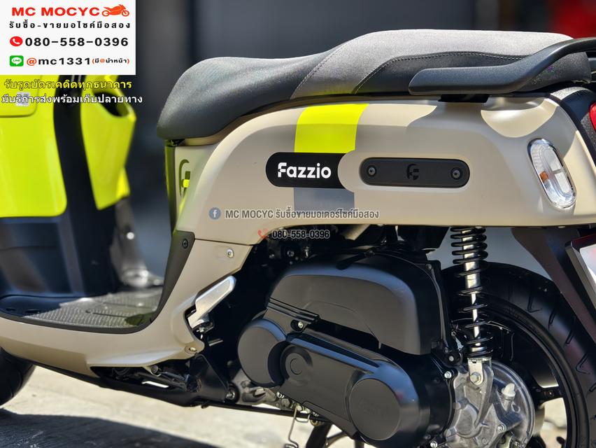 Fazzio Keyless 125 2023 วิ่ง2000โล รุ่นTop รถบ้านแท้เจ้าของมือเดียว NO1013    16