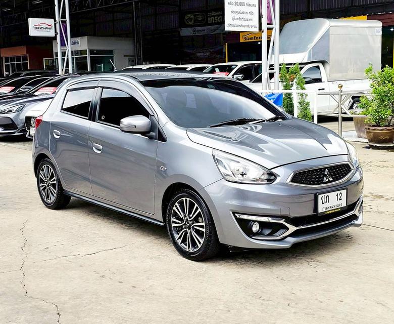 รหัสรถ SEZ12 Mitsubishi Mirage 1.2 GLS Ltd. เกียร์ ออโต้ เบนซิน สี เทา ปี 2019 19