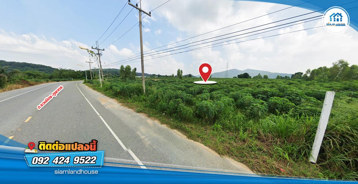 ขายที่ดิน ถนนรวมมิตร-เขาภูดร จำนวน 25-2-25.9 ไร่ บ้านฉาง ระยอง 3