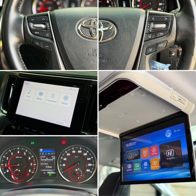 Toyota Alphard 2.5 SC Package ปี 2022 โฉม Minorchange Top สุด ออฟชั่นเต็ม ใช้งาน 5 หมื่นโลประวัติครบ เจ้าของเดียว รูปที่ 16