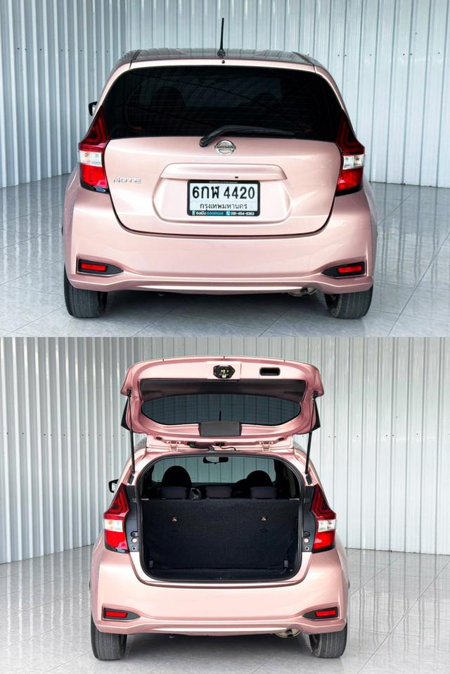 รถบ้าน ผ่อน 4 พันบาท Nissan Note 1.2V เกียร์ออโต้ สีชมพูหวานๆ รูปที่ 5