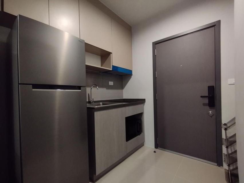 เจ้าของให้เช่า Ideo Ramkhamhaeng-Lamsali Station ห้องหน้ากว้าง ห้องมุม ผนังห้องนอนไม่ติดห้องอื่น ขนาด 1 ห้องนอน 34.69 ตรม. ชั้น 8 ระเบียงทิศตะวันตก วิ 5