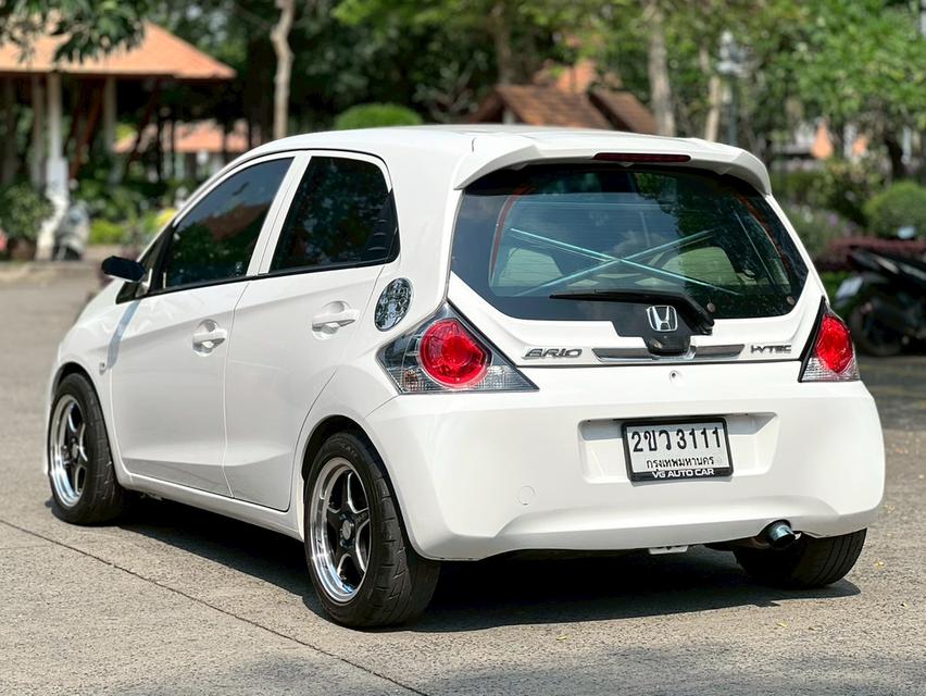 Honda Brio 1.2V ATเครื่องยนต์: เบนซิน เกียร์ออโต้  ปี2013 สีขาว ไมล์ 95,xxx km. โทร 092-263-9576 เอ๋ รูปที่ 8