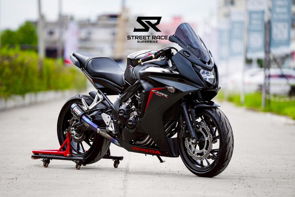 2018 Honda cbr 650f ปี 2018 สีดำ ทรงเท่ ของแต่งพอมี! 10