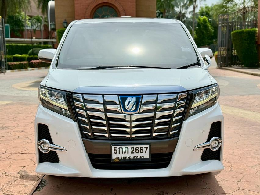 รหัสรถ PJP2667 2016 TOYOTA ALPHARD 2.5 HYBRID SR C E-FOUR