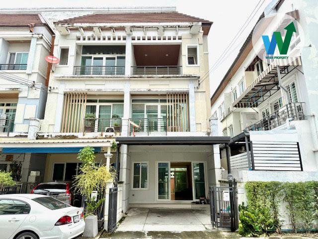 ขายบ้านใกล้รถไฟฟ้า MRT บ้านกลางเมือง เออร์บาเนี่ยน ศรีนครินทร์ 46/1 หลังมุม พื้นที่กว้าง ทำเลดี ติดถนนใหญ่ เดินทางสะดวก 1