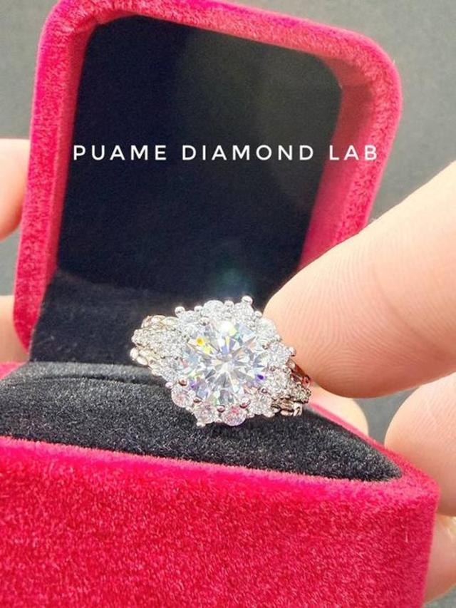 เเหวนเพชร ขึ้นตัวเรือน สั่งทำในเเบบที่ใจชอบ ราคาสบายกระเป๋า พร้อมใบรับประกันสินค้าทุกชิ้น - ปุอามี่ Diamond Lap Rama2 (083-2469526)