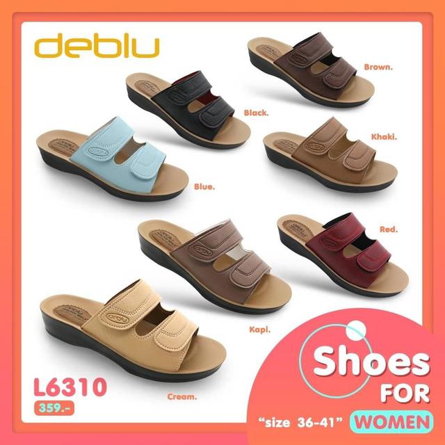 รองเท้าเพื่อสุขภาพ Deblu ใส่สบาย นุ่มเท้า ถนอมเท้าทุกรุ่น 1