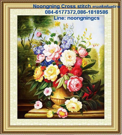 ร้าน Noongning Cross stitch ครอสติสพิมพ์ลาย จำหน่ายอุปกรณ์ครอสติส ภาพติดเพชร879