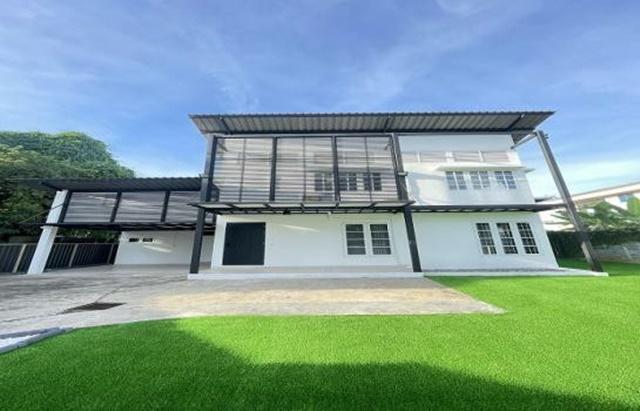 รร.สายอักษร 700 ม. บ้านเดี่ยว 2 ชั้นจดทะเบียนบริษัทได้ MRT รามอินทรา40 600 ม. ใหญ่ 4 นอน 4 น้ำ รามอินทรา 40-44 โรบินสัน 