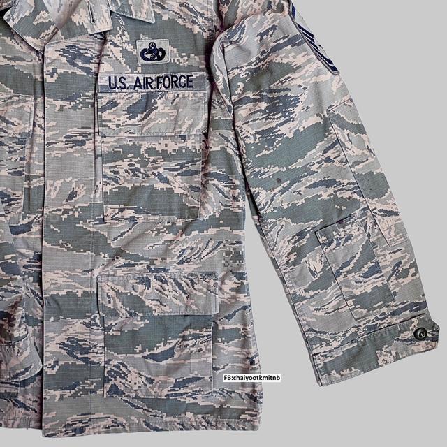 เสื้อทหารอากาศสหรัฐ (U.S. AIR FORCE) ติดยศจ่าอากาศเอก รูปที่ 6