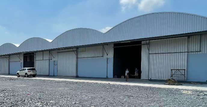 #ให้เช่าโกดังสร้างใหม่บางน้ำจืดกระทุ่มแบน จ สมุทรสาคร   พื้นที่โกดัง 300 ตร.ม อยู่ใกล้ถนนเอกชัย  บางบอน ถนนพระราม2  ออฟฟิศ & ห้องน้ำ  4