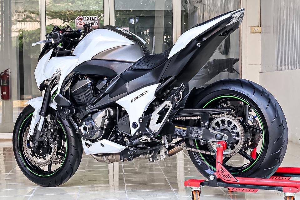 Z800 ปี2016 สีขาว Kawasaki รูปที่ 5