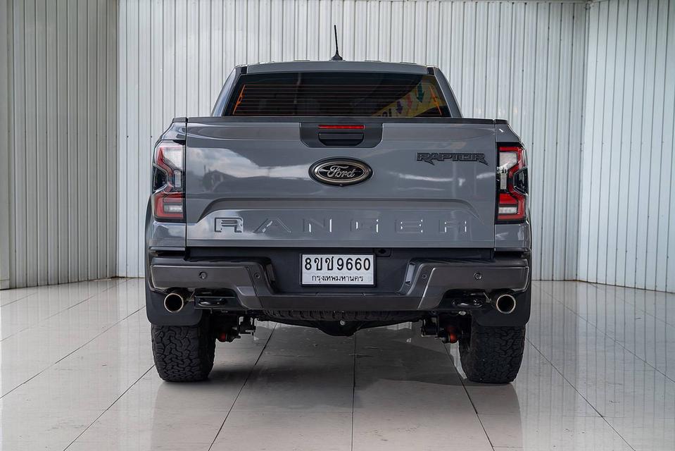 #FORD RANGER, 3.0 RAPTOR ECO BOOST 4WD ปี 2022 สีเทา โฉม DOUBLE CAB✅ รถออกศูนย์ป้ายแดงมือเดียว✅ เลข รูปที่ 7