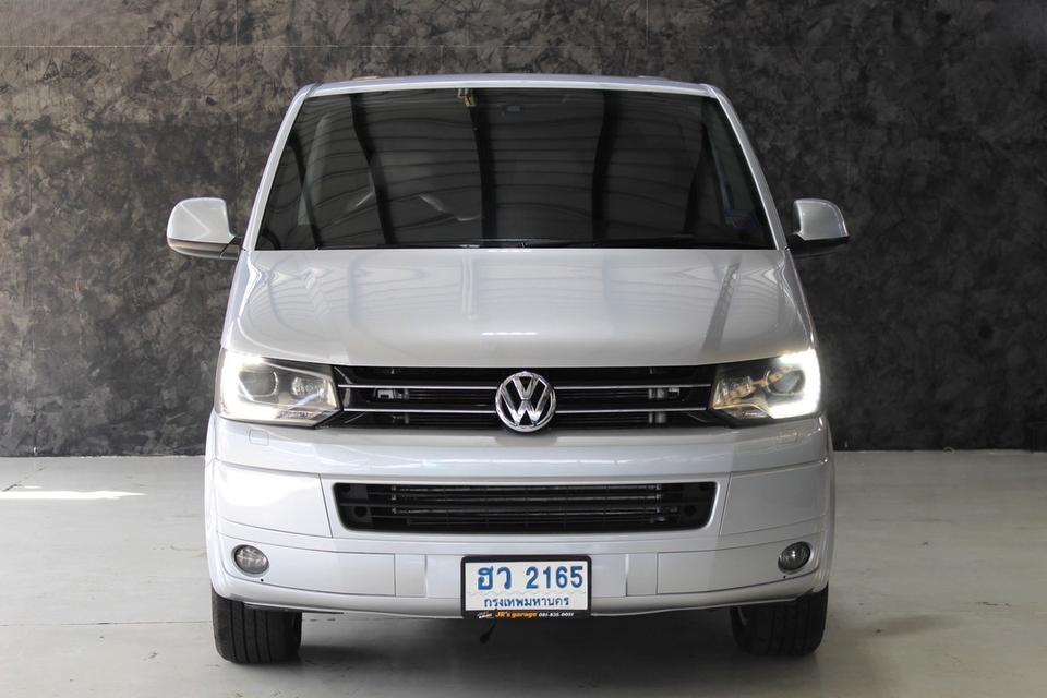 รหัสรถ JRS2165 Volkswagen Caravelle T5.ดีเซล Bi-TDI ไฟหน้า LED ปี 16