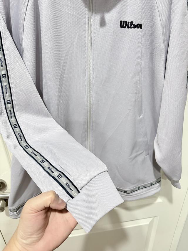 เสื้อวอร์มสีเทา แบรนด์ Wilson รูปที่ 4