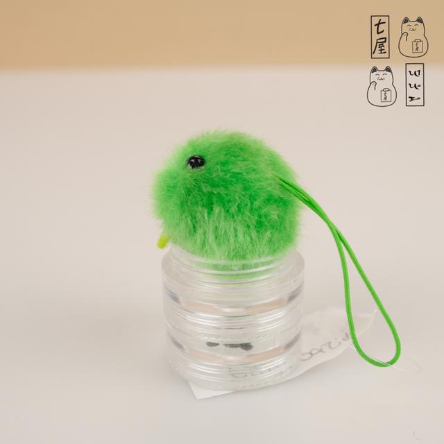 พวงกุญแจ ตุ๊กตา ต้าวฟู้。สาหร่ายมาริโมะ・ก้อนฟู・นำโชค  🟢 Tiny Keychain 3 cm ✅ No Brand・Charm Version  Marimo Moss Ball Lucky Mascot Plush Series ❄️✨ รูปที่ 3