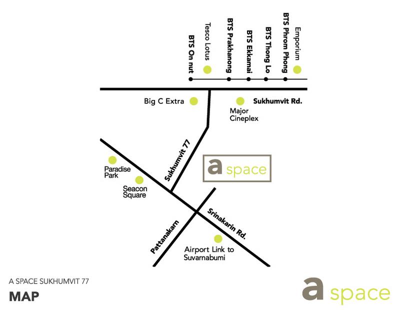 คอนโด เอ สเปซ สุขุมวิท 77 ใกล้ MRT ศรีนุช 45.68 ตารางเมตร 1 นอน ชั้น1 วิวสระส่วนตัว ตึกF ตกแต่งครบ 11
