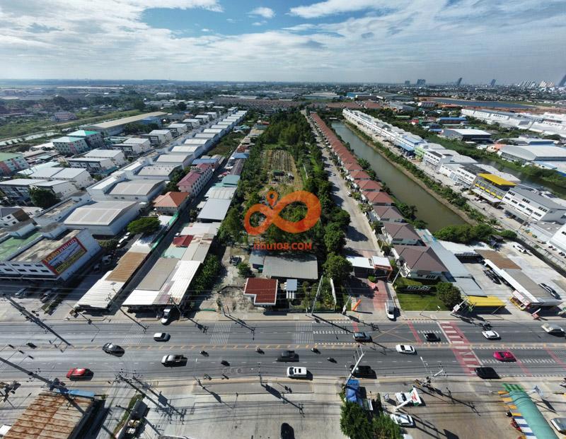 ขายที่ดินทำเลทอง ซอยกิ่งแก้ว 25/1 – ใกล้นิคมเจโม – หน้ากว้าง 47 เมตร – 13 ไร่ 2 งาน 7 วา 5