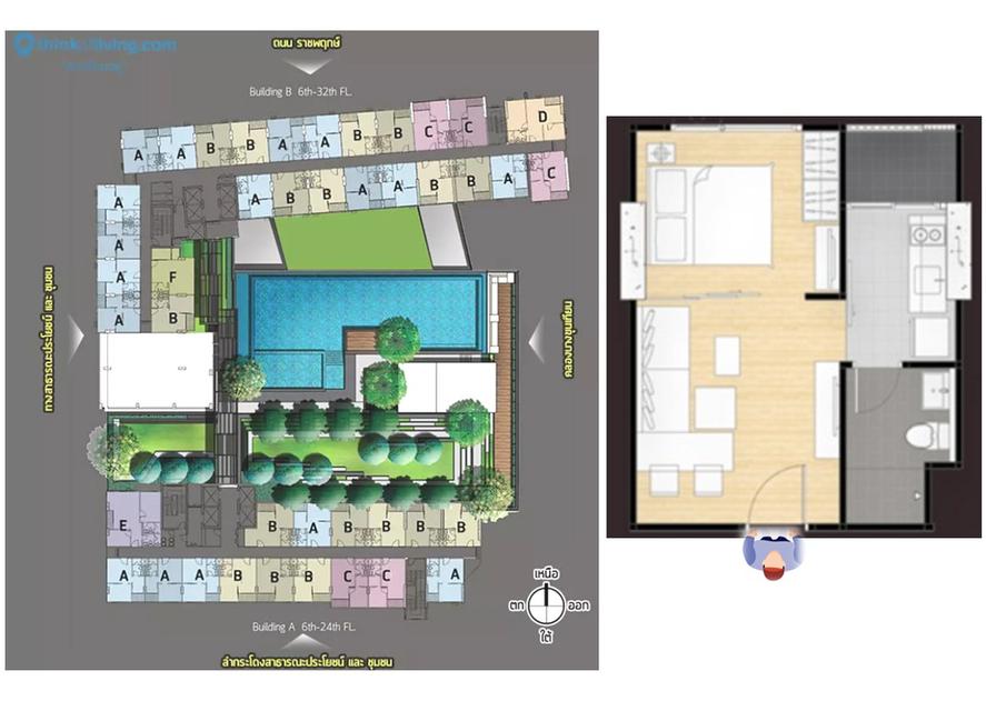 เดอะเทมโป้ แกรนด์ สาธร-วุฒากาศ สถานีรถไฟฟ้าวุฒากาศ ราคาต่อรองได้ 10