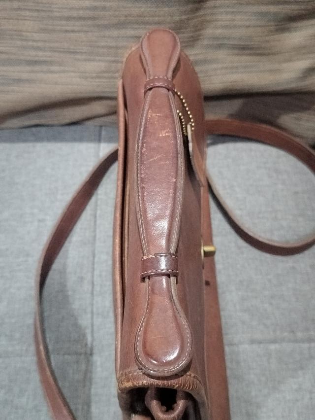 กระเป๋า Coach สะพายข้างหนังแท้ วินเทจ 6