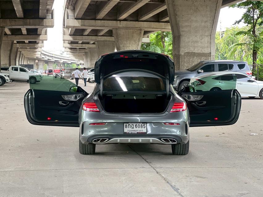 ขายรถ Benz AMG C43 4MATIC Coupe W205 ปี 2019 สีเทา เกียร์ออโต้ 18