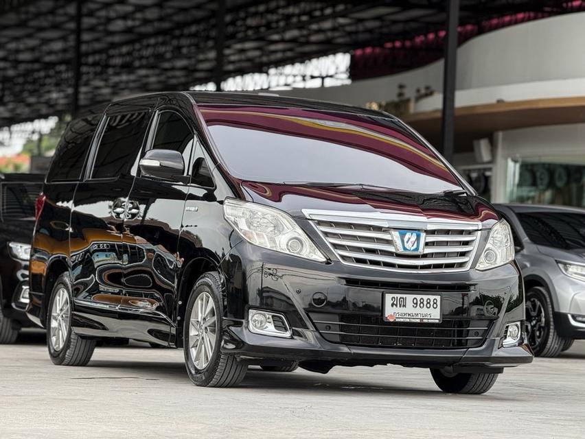 2012 TOYOTA ALPHARD, 2.4 HYBRID E-Four รหัส WRT9888 2