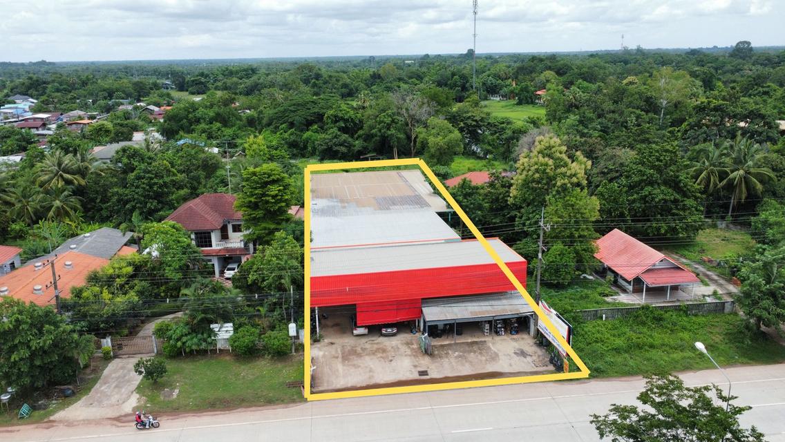 ขายบ้านพร้อมที่ดินและโครงหลังคาขนาดใหญ่ เหมาะสำหรับทำธุรกิจหรืออยู่อาศัย (รหัส: BSS-138) 1