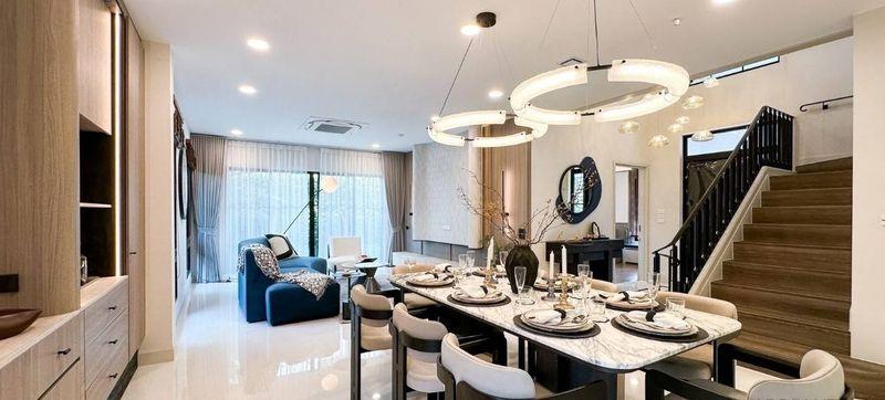ให้เช่าบ้านเดี่ยวหรู | Nantawan Rama 9 – New Krungthep Kreetha  บ้านเดี่ยวระดับ Luxury พร้อมอยู่ ทำเลกรุงเทพกรีฑาใหม่ พื้นที่กว้าง ฟังก์ชันครบ 4