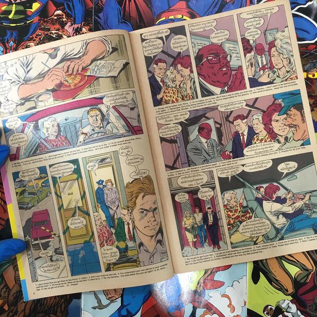 DC comics ฉบับเดอะเนชั่นคอมมิคส์ ภาษาไทย-อังกฤษ  4
