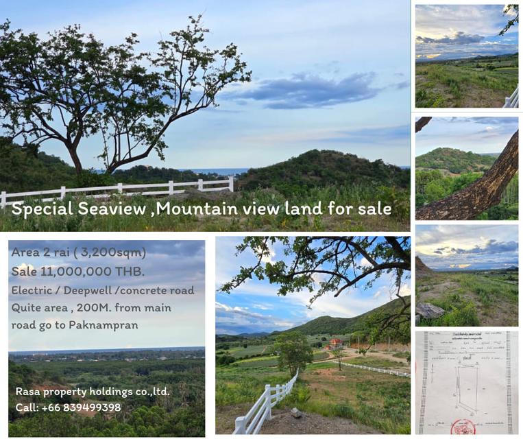 ขายที่ดิน วิวเขา วิวทะเล / Seaview land for sale / Mountian land for sale /ขายที่ดินวิวภูเขา วิวทะเล 1