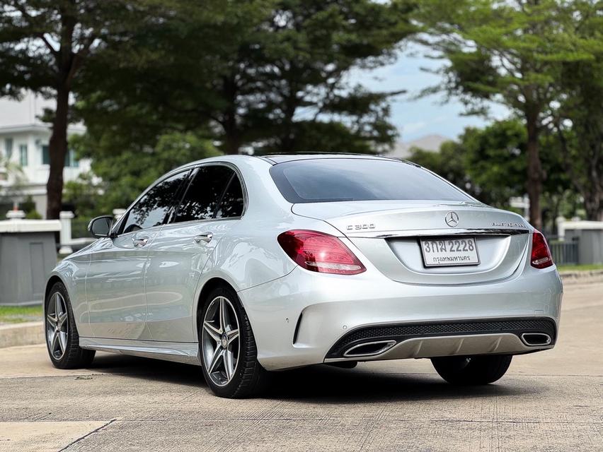 รหัสรถ AVA2228 ⭐️ Benz C300 AMG Dynamic W205 ปี 2016 ดีเซล 3
