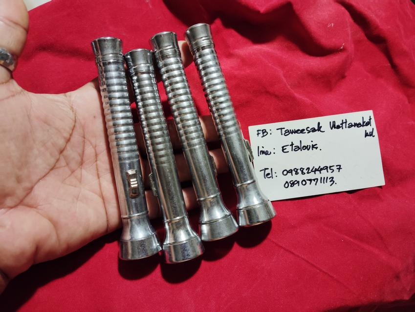 ไฟฉายเก่ายุค'90 มีทั้งหมด78อัน ขายอันละ 10บาท 6