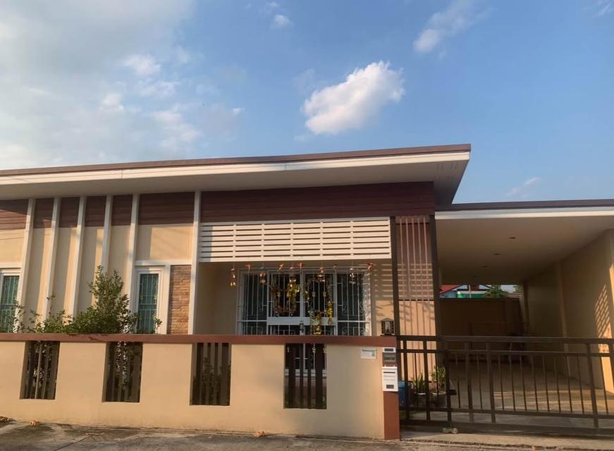 🏠🌤 บ้านเดี่ยวชั้นเดียว บ้านดี ราคาโดน ใกล้สิ่งอำนวยความสะดวกครบ เดินทางเข้าออกเมืองง่าย เช่าเลย! 1