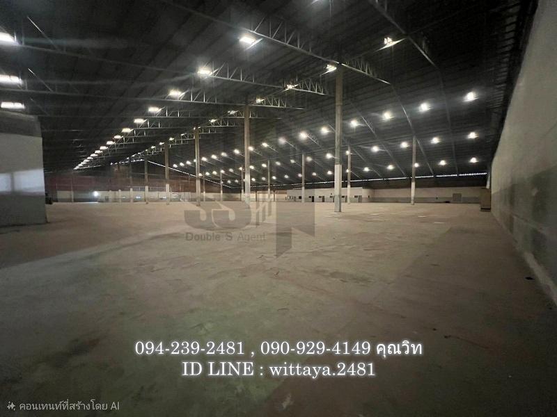 #ให้เช่าโกดังติดถนนเพชรเกษม อ้อมน้อย อ. กระทุ่มแบน  พื้นที่ 11500 ตรม 1
