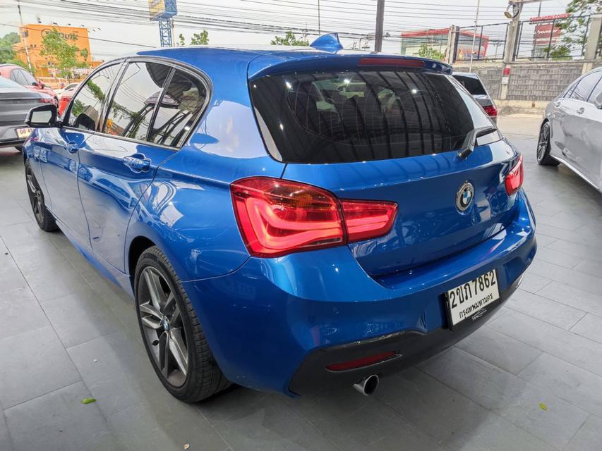 2016 BMW 118i M Sport สีน้ำเงิน เกียร์ออโต้ Top สุด  2
