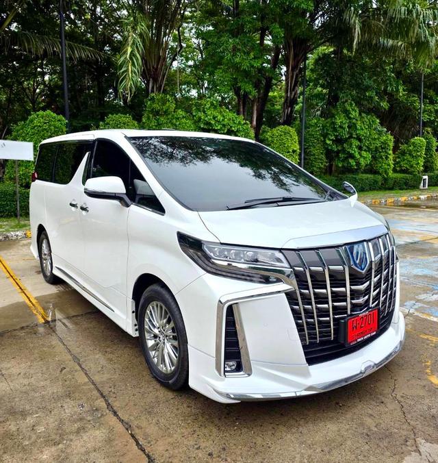 Toyota ALPHARD SRC E-Four สีขาว ปี 2022 ไมล์ 50,000 กม.