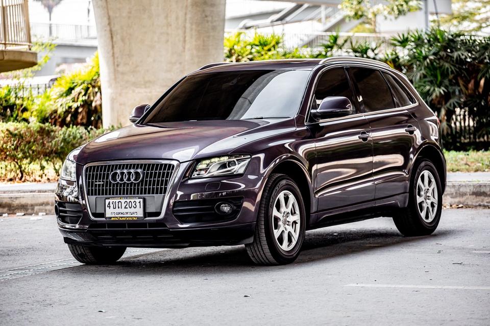 รหัส GT2031 AUDI Q5 2.0T FSI  Quattro Sunroof สีเทา ปี 2010 