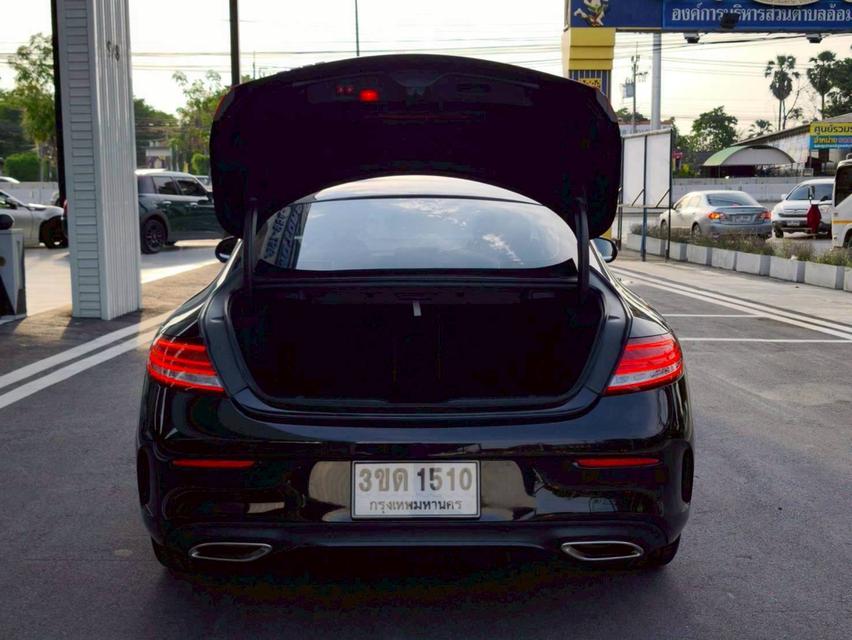 รหัสรถ KPV1510 2018 BENZ C250 2.0 COUPE AMG DYNAMIC 9 เกียร์ 15
